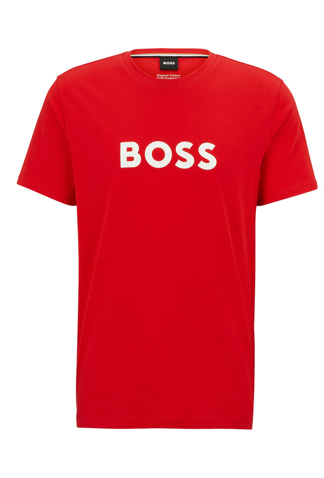 T-Shirt Uomo Hugo Boss Organic cotton - ROSSO