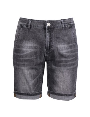 Bermuda Jeans GrigioTasca America Slim Fit Pantaloncino Dresserd