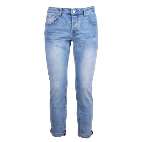 Pantalone Lungo Jeans Slim Fit colorazione chiara Dresserd