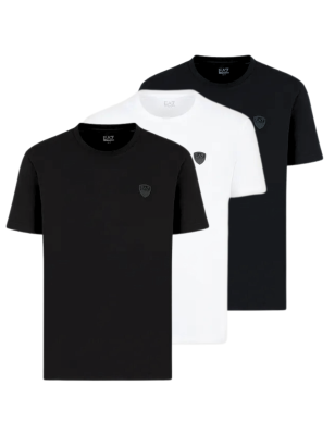 T-Shirt Uomo Emporio Armani Identity in cotone prima extra sottile