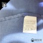 Camicia uomo color avio regular fit con bottoncini, tessuto Made in Italy