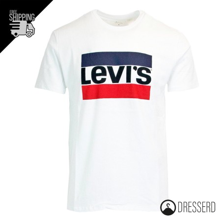T-Shirt Levi's Uomo Maglietta di cotone girocollo Dresserd
