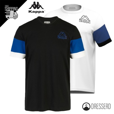 T-Shirt Uomo KAPPA Logo Dark Manica Corta Regular fit, Maglie Dresserd