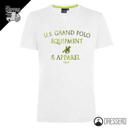 T-shirt Uomo U.S. Grand Polo Equipment & Apparel Maglia Mezza manica Regular fit