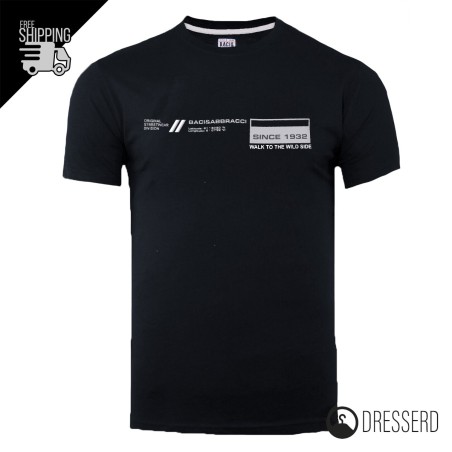 T-Shirt uomo Baci & Abbracci in 100% Cotone maglietta mezza manica Dresserd