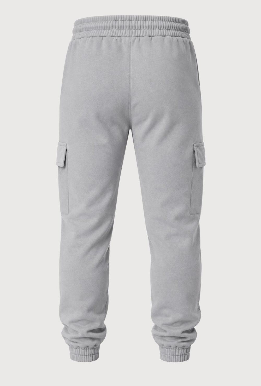 Pantalone Tuta Uomo MEED MILANO Con Tasconi Laterali  in Cotone Logo Stampato- GRIGIO
