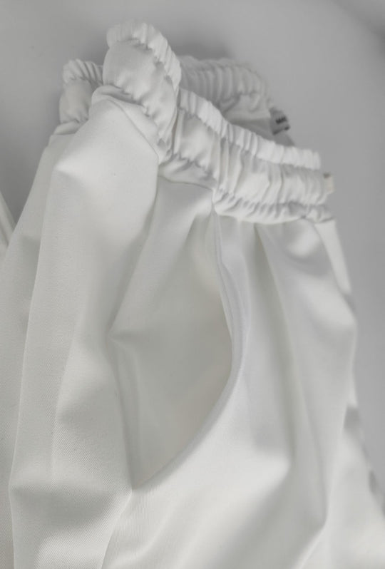 Pantalaccio uomo Dresserd estivo in viscosa made in italy - BIANCO