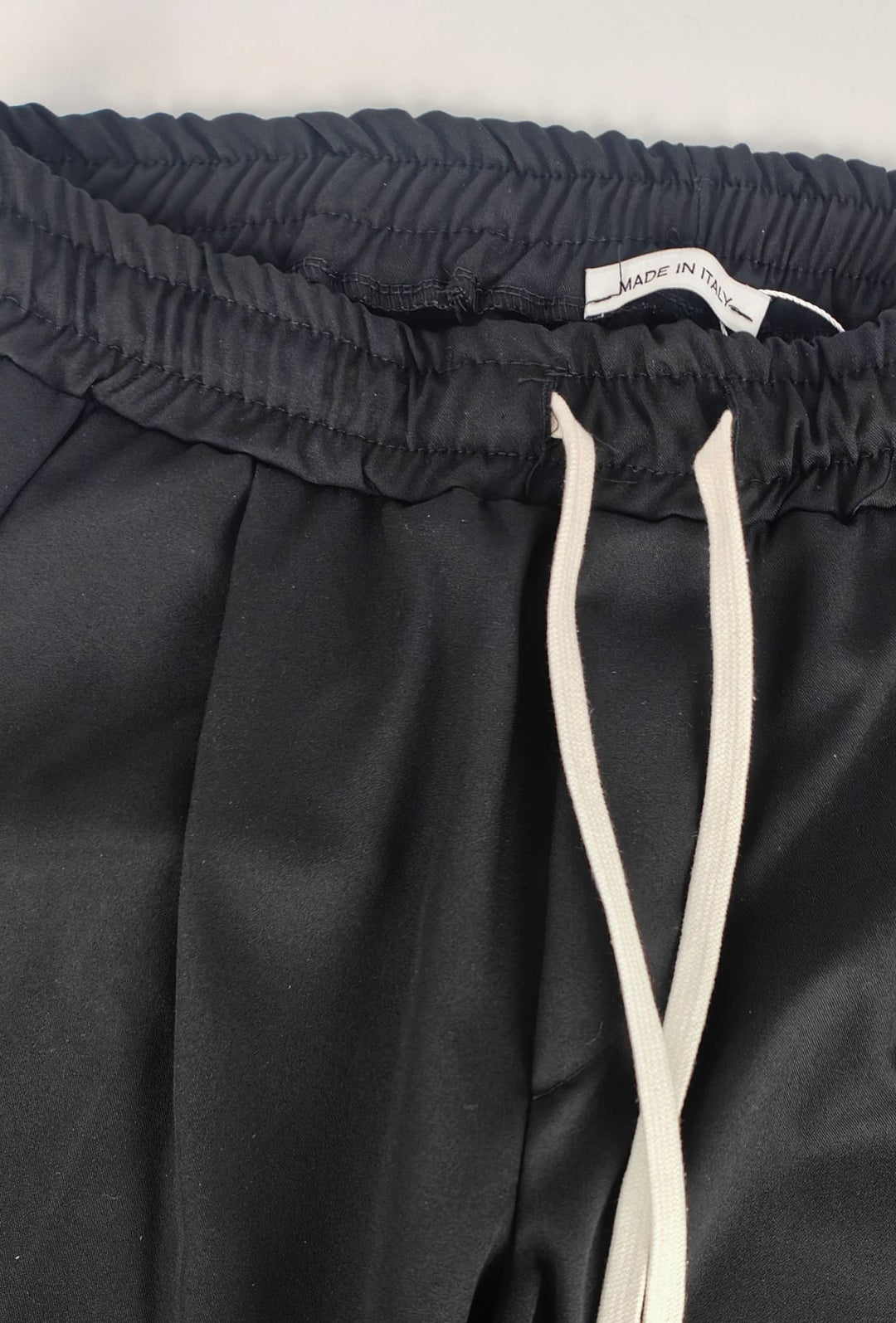 Pantalaccio uomo Dresserd estivo in viscosa made in italy - NERO
