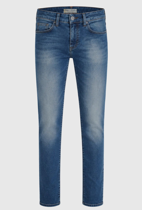 Pantalone Jeans Uomo Slim Fit Bottega Napoletana- LAVAGGIO SBIANCATO