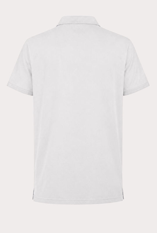 Polo Uomo Cranberry cotone Jersey semi slim - BIANCO