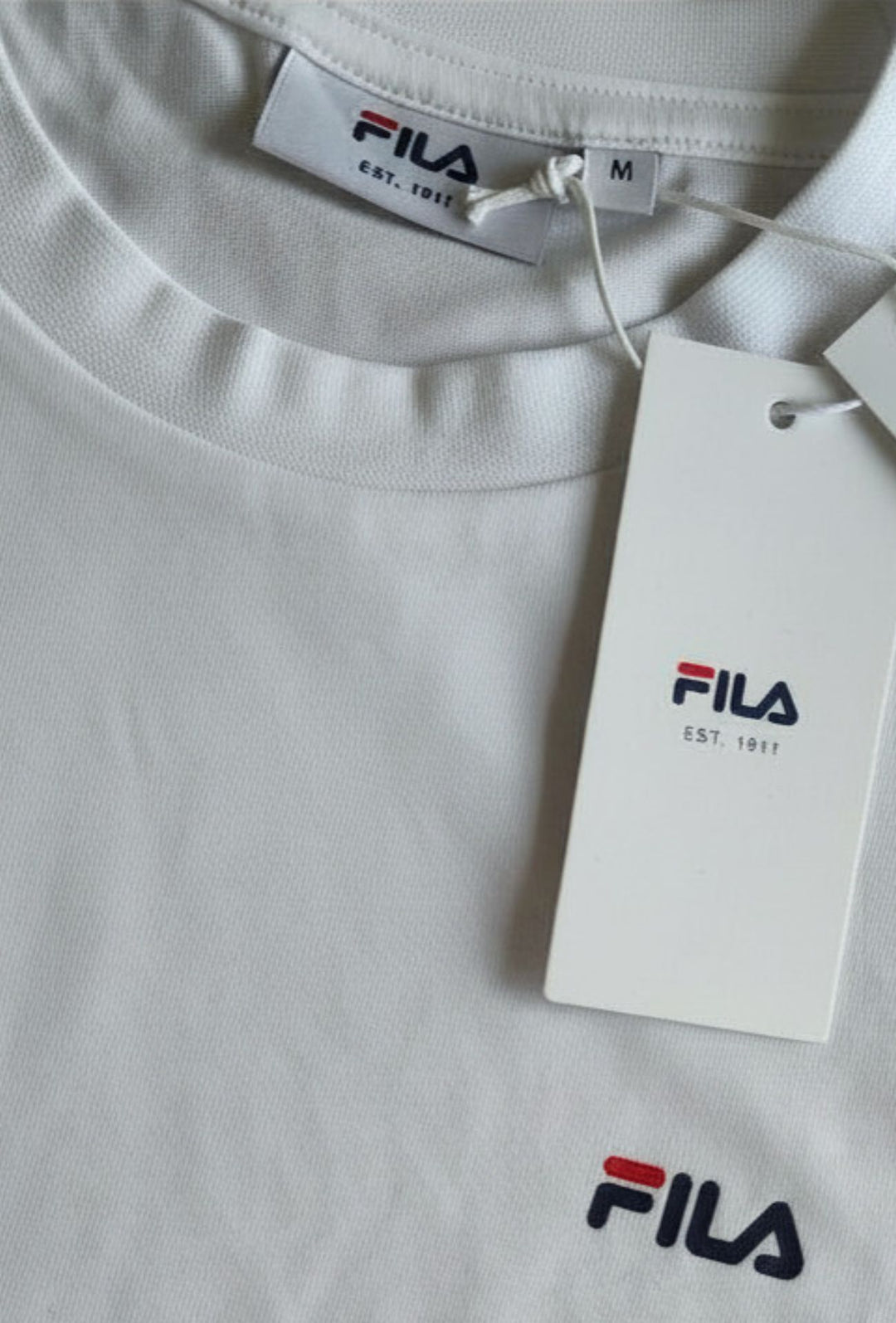 T-Shirt Donna FILA in Cotone 100% – BIANCO