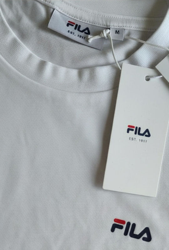 T-Shirt Donna FILA in Cotone 100% – BIANCO