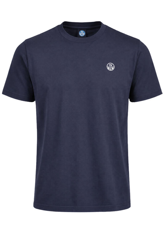 T-Shirt Uomo North Sails Logo piccolo -BLU NAVY