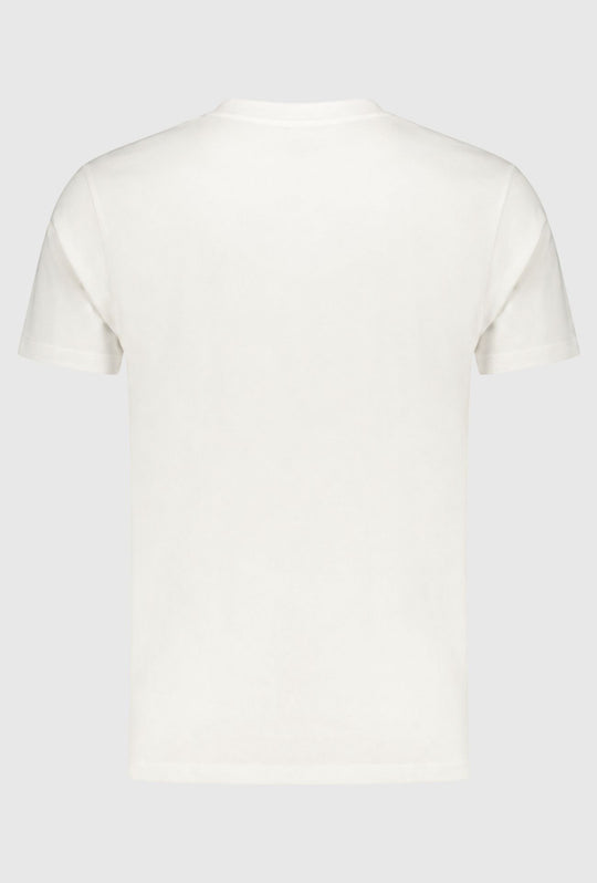 T- Shirt Uomo MARINA YACHTING 100% cotone logo piccolo ricamato lato cuore- BIANCO