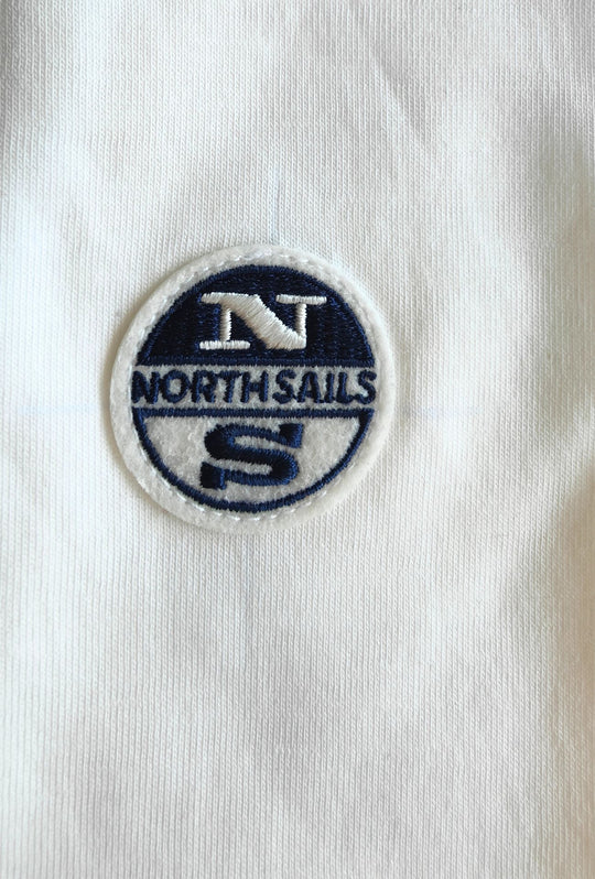 T-Shirt Uomo North Sails Logo piccolo - BIANCO