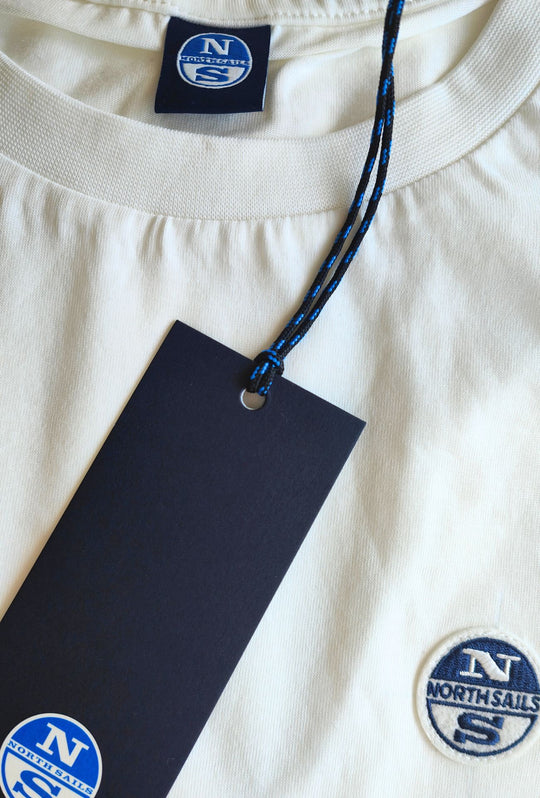 T-Shirt Uomo North Sails Logo piccolo - BIANCO