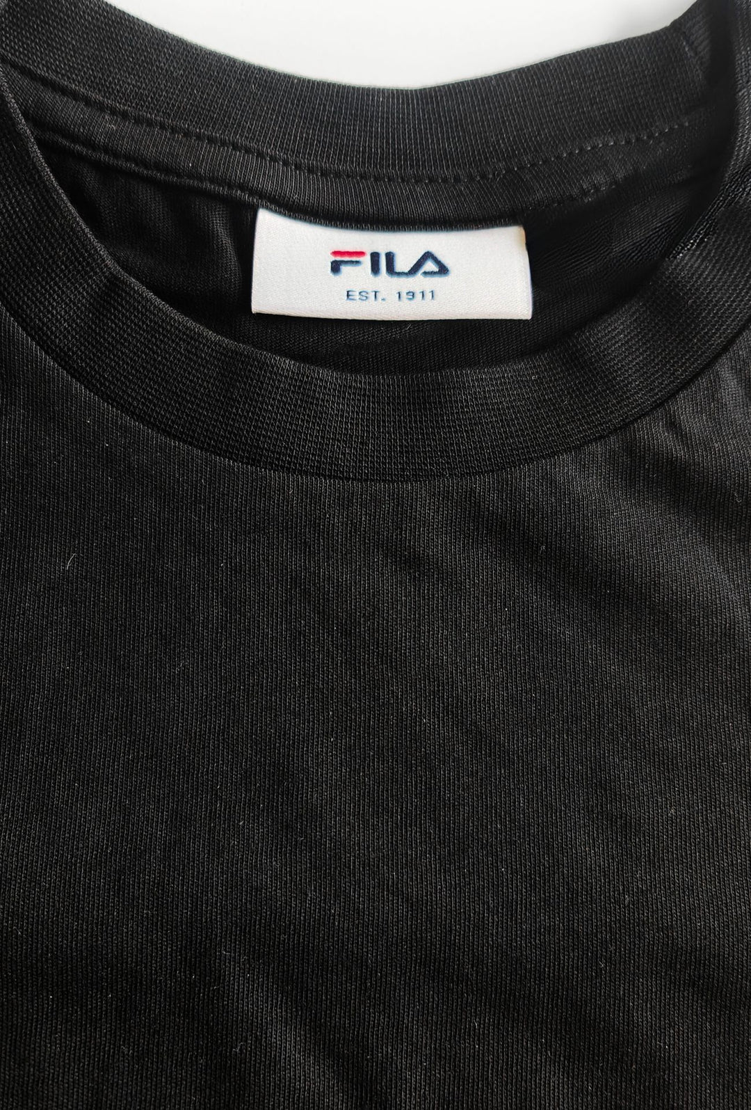 T-Shirt Donna FILA in Cotone 100% – NERO