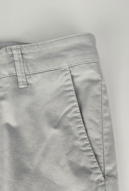 Pantalone Uomo Cotone Leggero Made in Italy Slim Fit Gamba stretta Dresserd -  GRIGIO PERLA