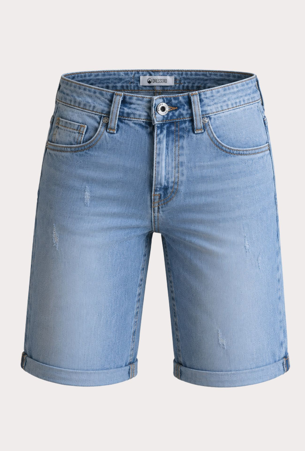 Bermuda Uomo Denim- DRESSERD- AZZURRO CHIARO
