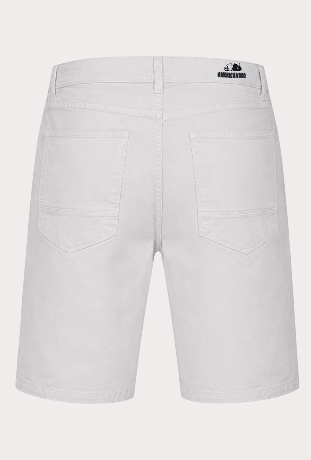Bermuda uomo in cotone regular fit Americanino- BIANCO