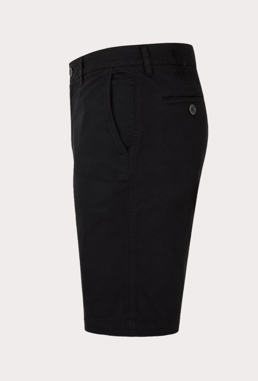 Bermuda Uomo Dresserd Tasca America in Cotone Pantaloncino Casual Fit - NERO