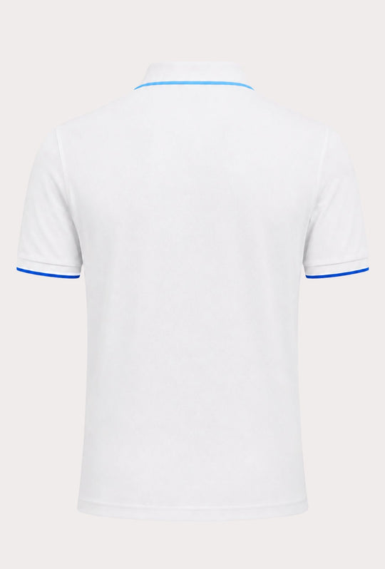 Polo Uomo 4US Paciotti manica corta in cotone Piquet - BIANCO