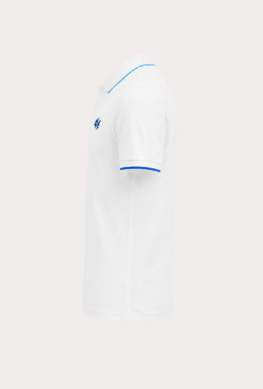 Polo Uomo 4US Paciotti manica corta in cotone Piquet - BIANCO