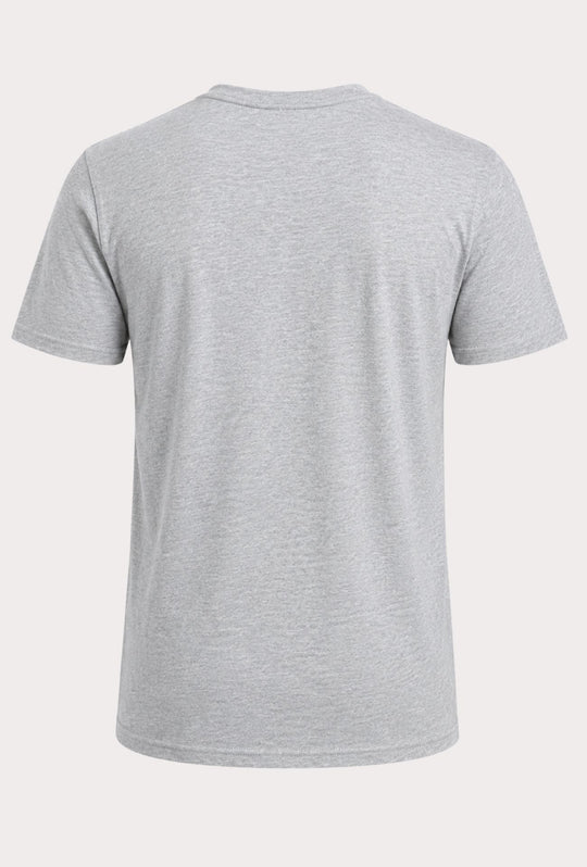 T- Shirt uomo ARMATA DI MARE  con logo centrale 100% cotone- GRIGIO