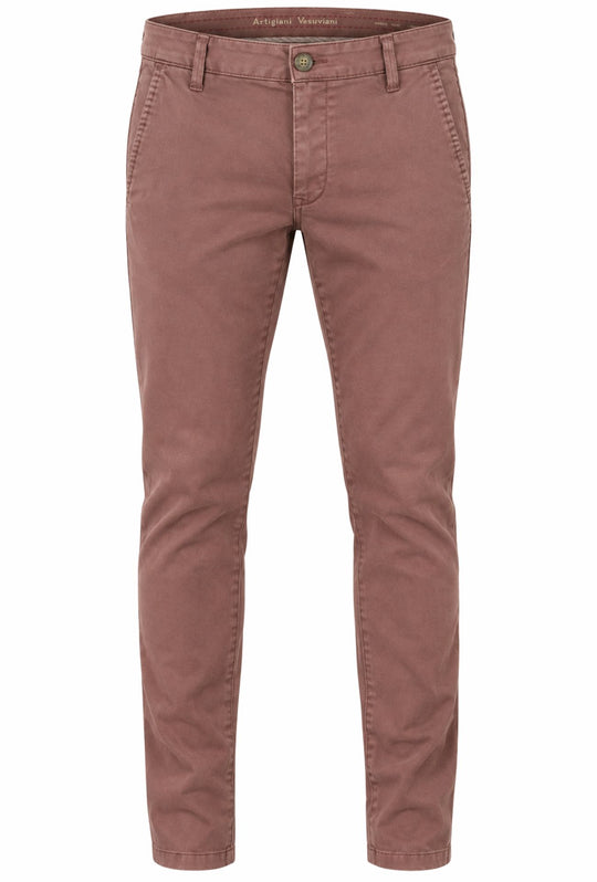 Pantalone Uomo Gamba Stretta Tasca America Invernale Pantaloni Dresserd - TEGOLA