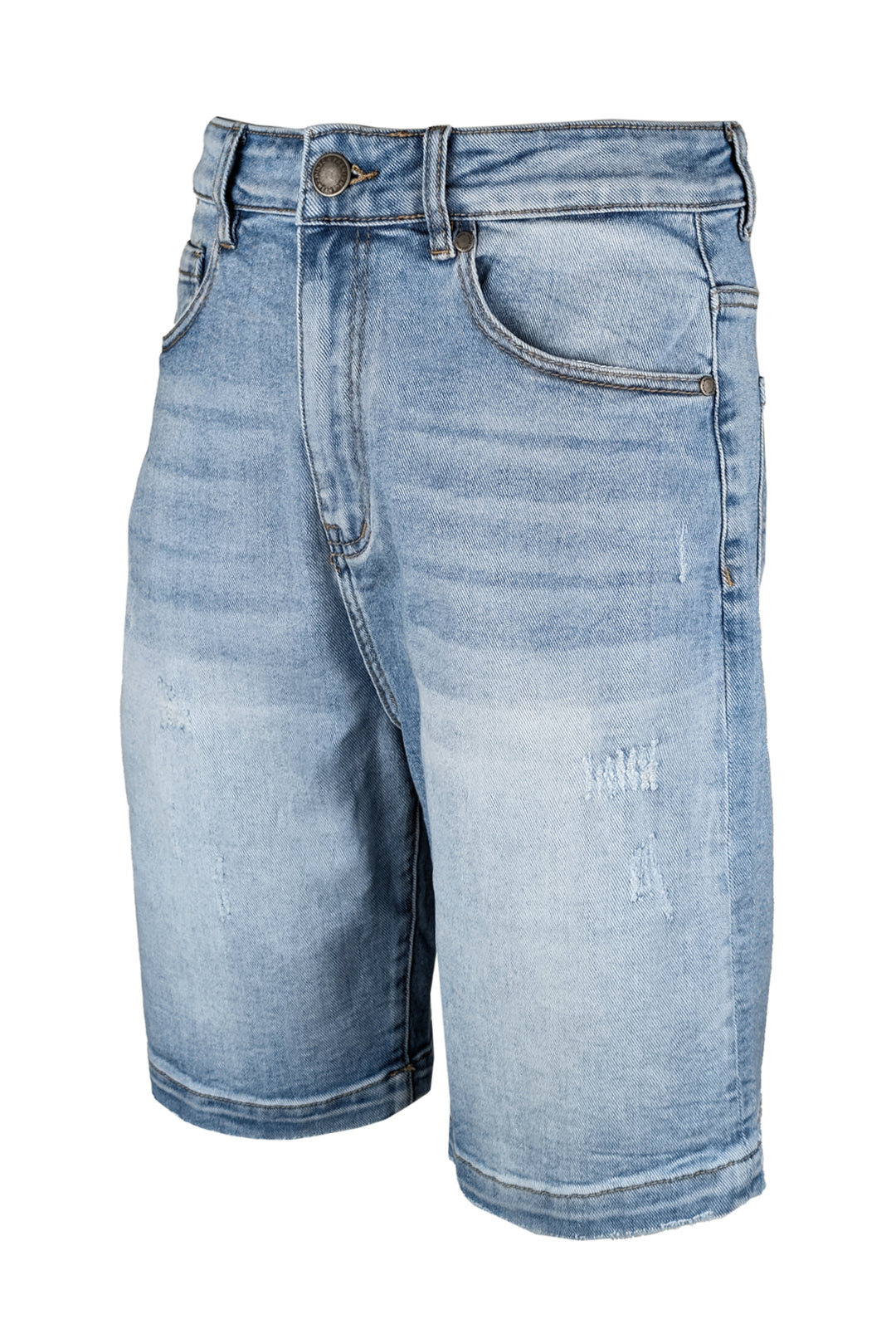 Bermuda in Jeans chiaro Dresserd modello 5 tasche Baggy