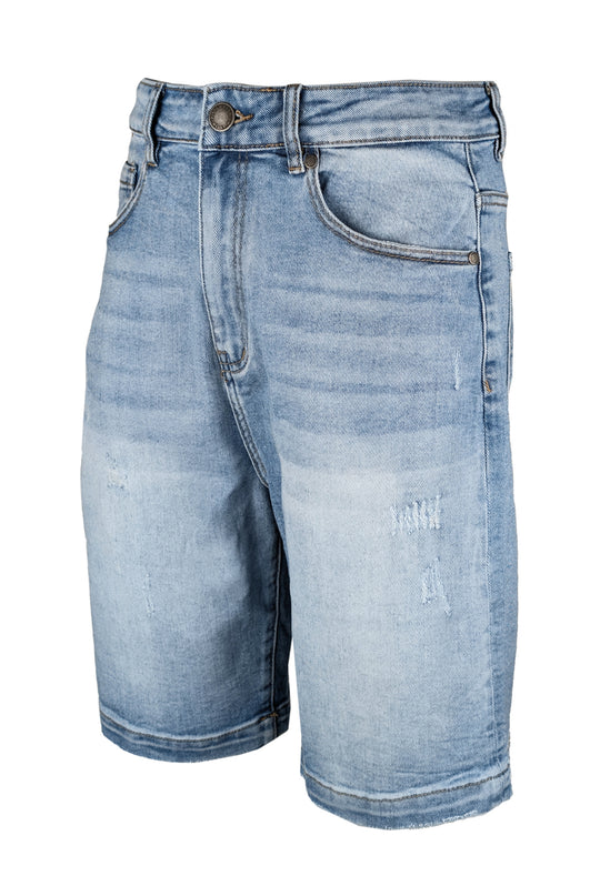 Bermuda in Jeans chiaro Dresserd modello 5 tasche Baggy