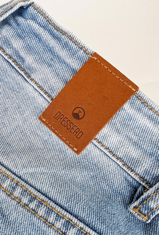 Bermuda in Jeans chiaro Dresserd modello 5 tasche Baggy