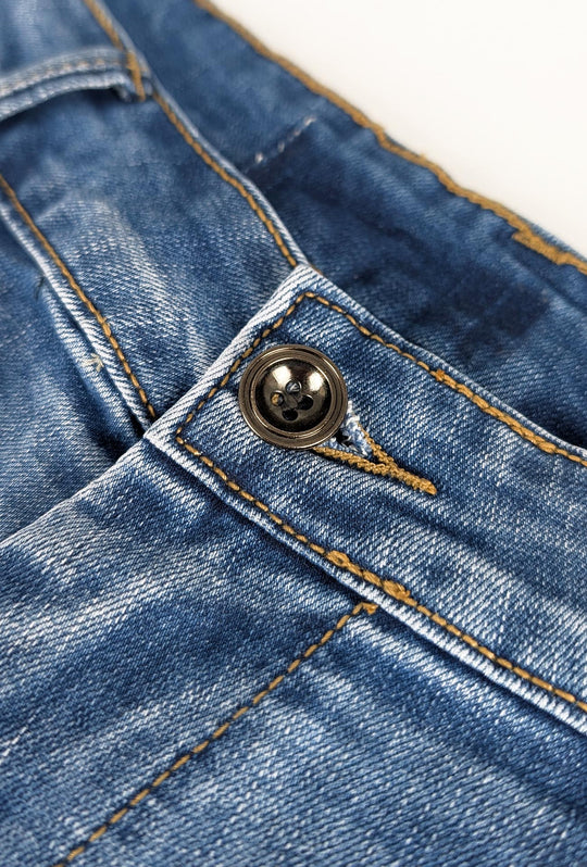 Bermuda uomo in Jeans Tasca America Regular Fit