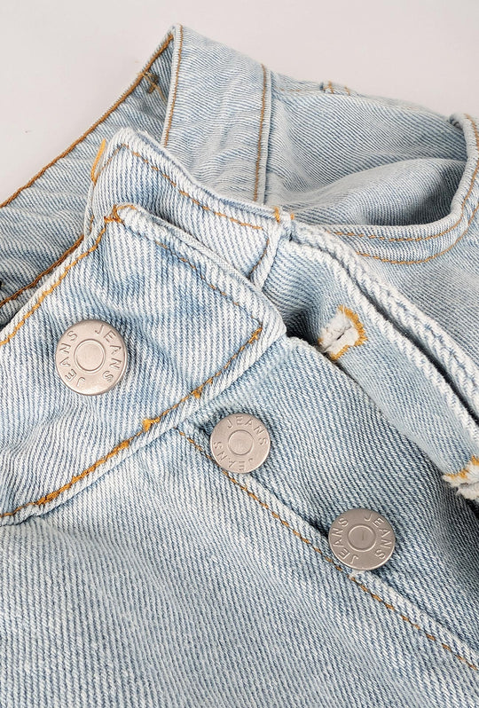 Bermuda Uomo in Jeans Relax fit Tela fissa