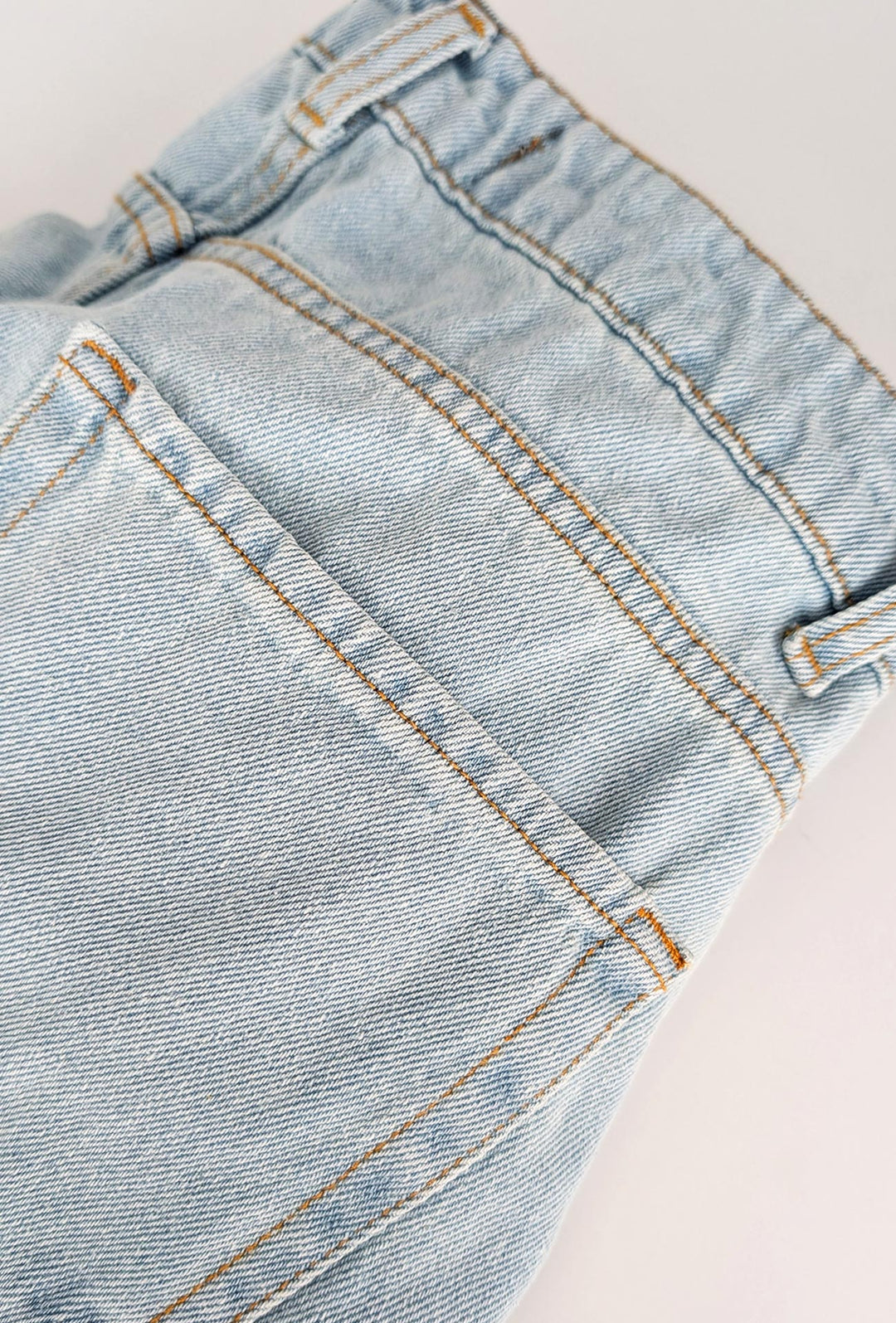 Bermuda Uomo in Jeans Relax fit Tela fissa