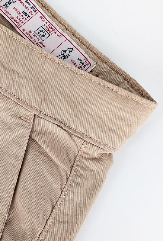 Bermuda Uomo RIFLE in cotone tasca america - BEIGE