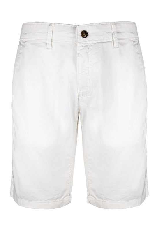 Bermuda Uomo RIFLE in cotone tasca america - BIANCO