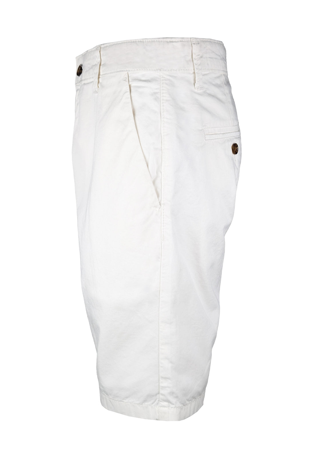 Bermuda Uomo RIFLE in cotone tasca america - BIANCO