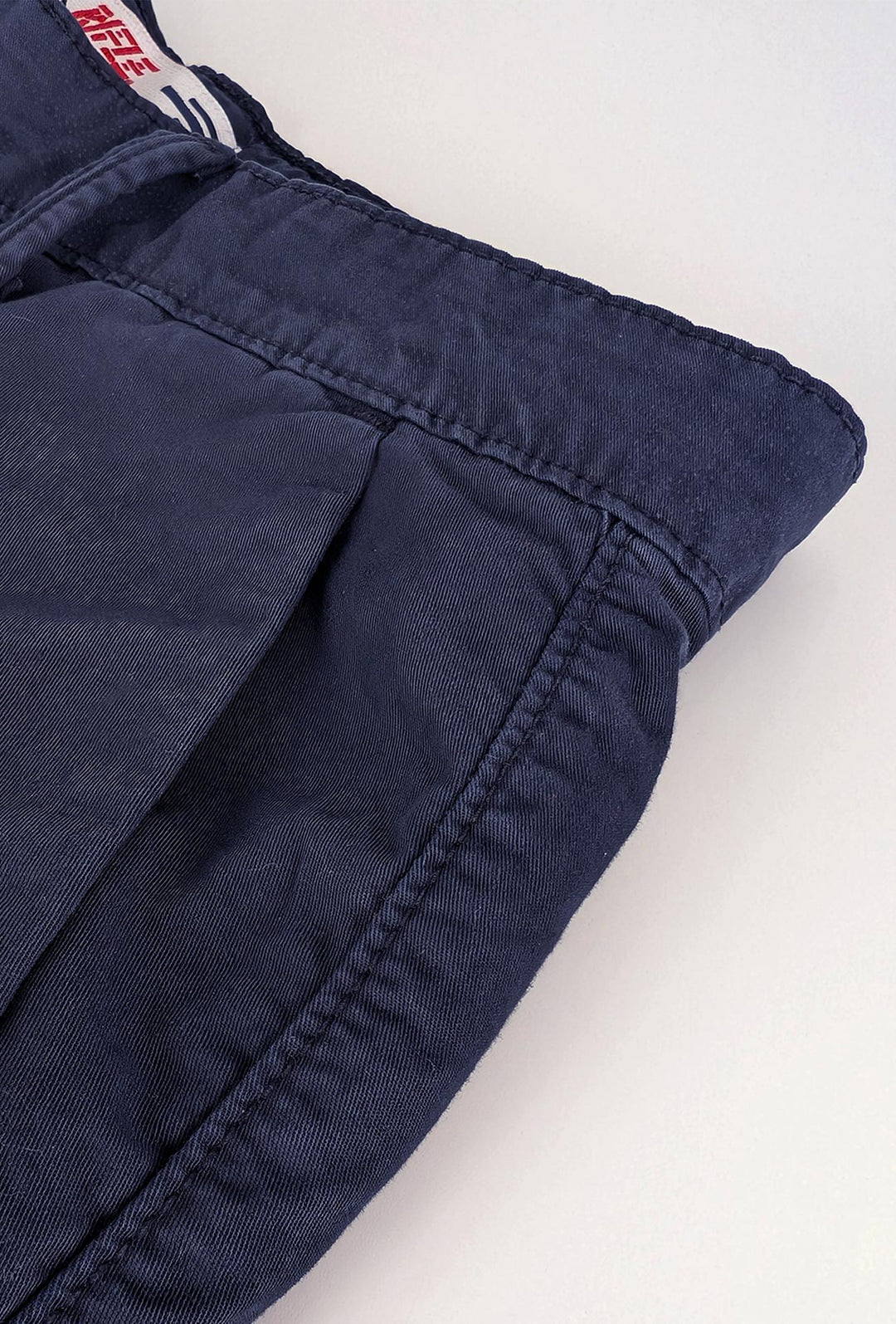 Bermuda Uomo RIFLE in cotone tasca america - BLU