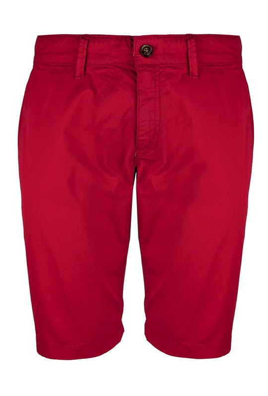 Bermuda Uomo RIFLE in cotone tasca america - ROSSO