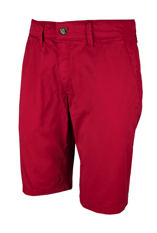 Bermuda Uomo RIFLE in cotone tasca america - ROSSO