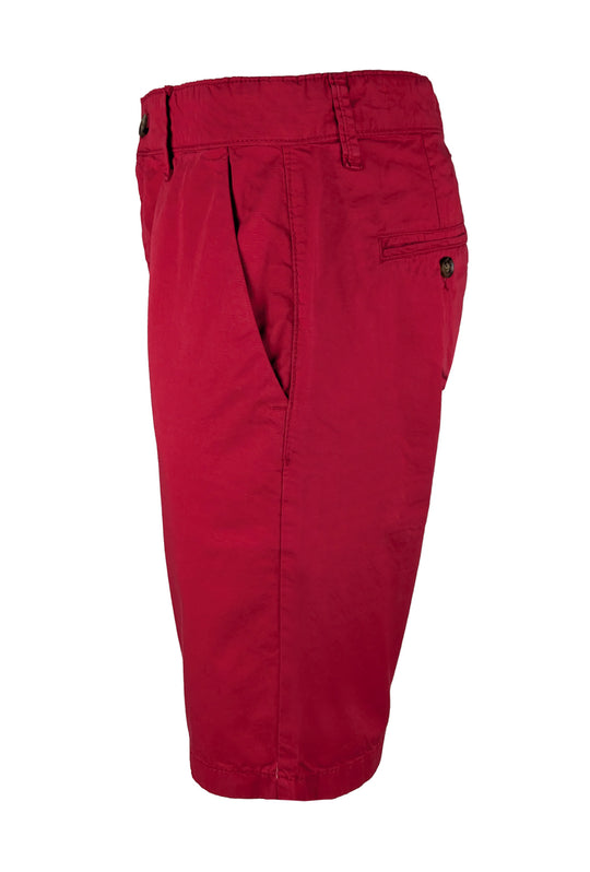 Bermuda Uomo RIFLE in cotone tasca america - ROSSO