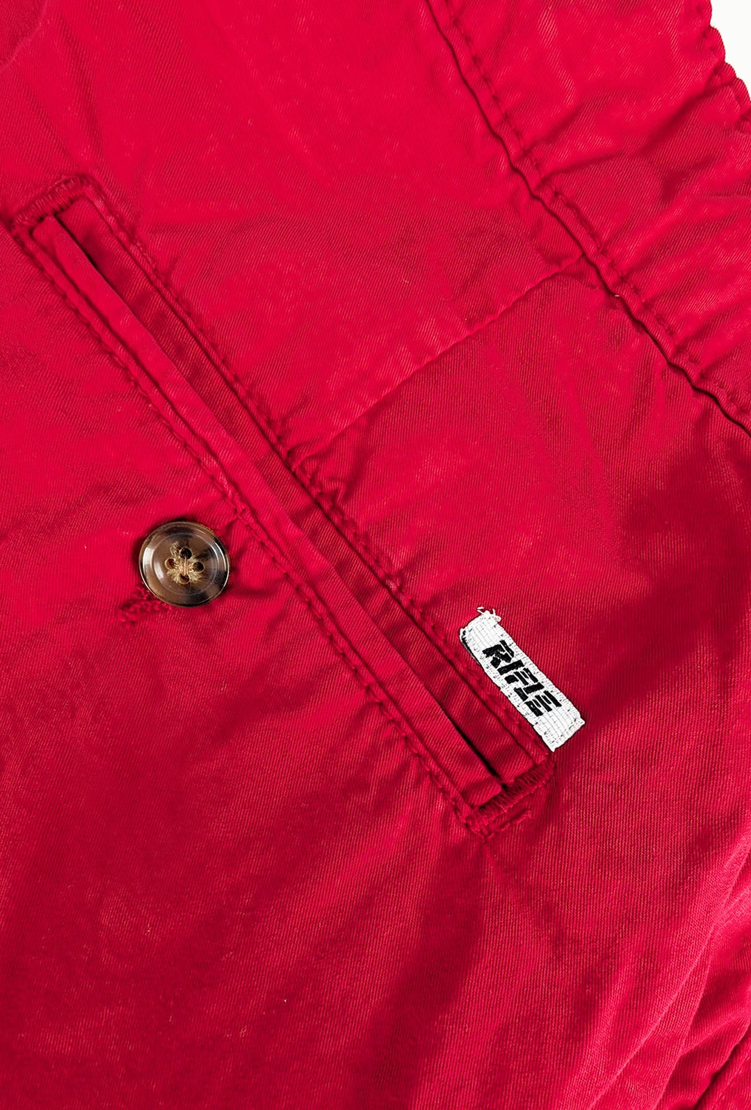 Bermuda Uomo RIFLE in cotone tasca america - ROSSO