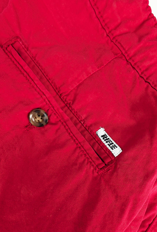 Bermuda Uomo RIFLE in cotone tasca america - ROSSO