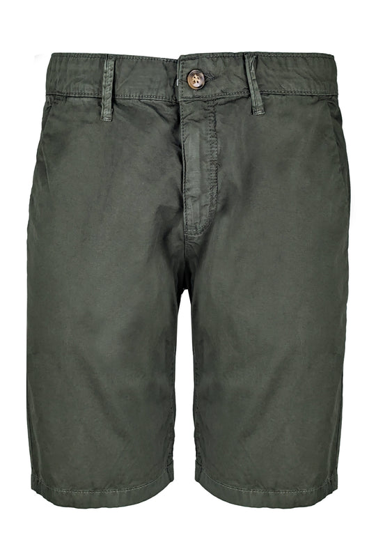Bermuda Uomo RIFLE in cotone tasca america - VERDE MILITARE