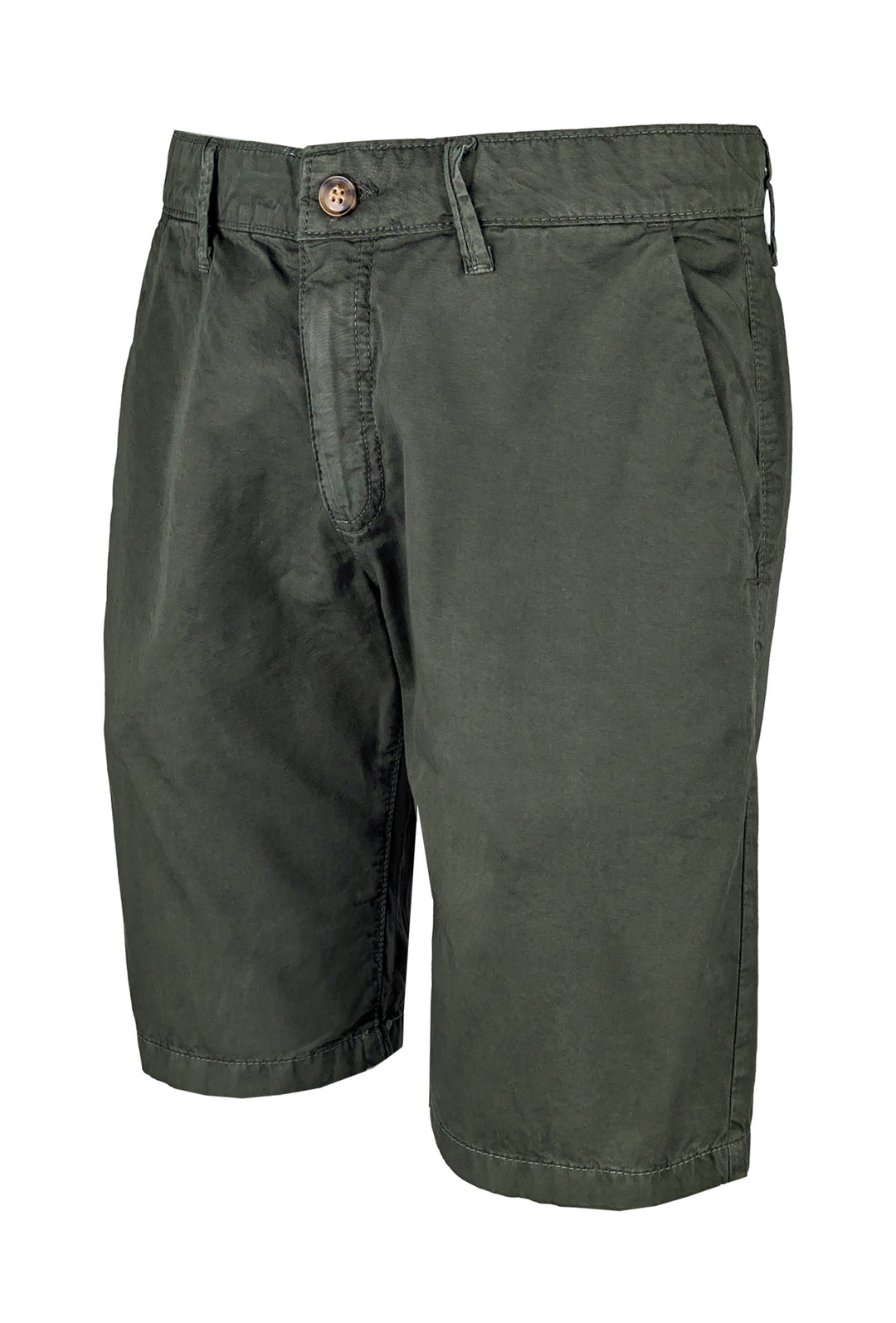 Bermuda Uomo RIFLE in cotone tasca america - VERDE MILITARE