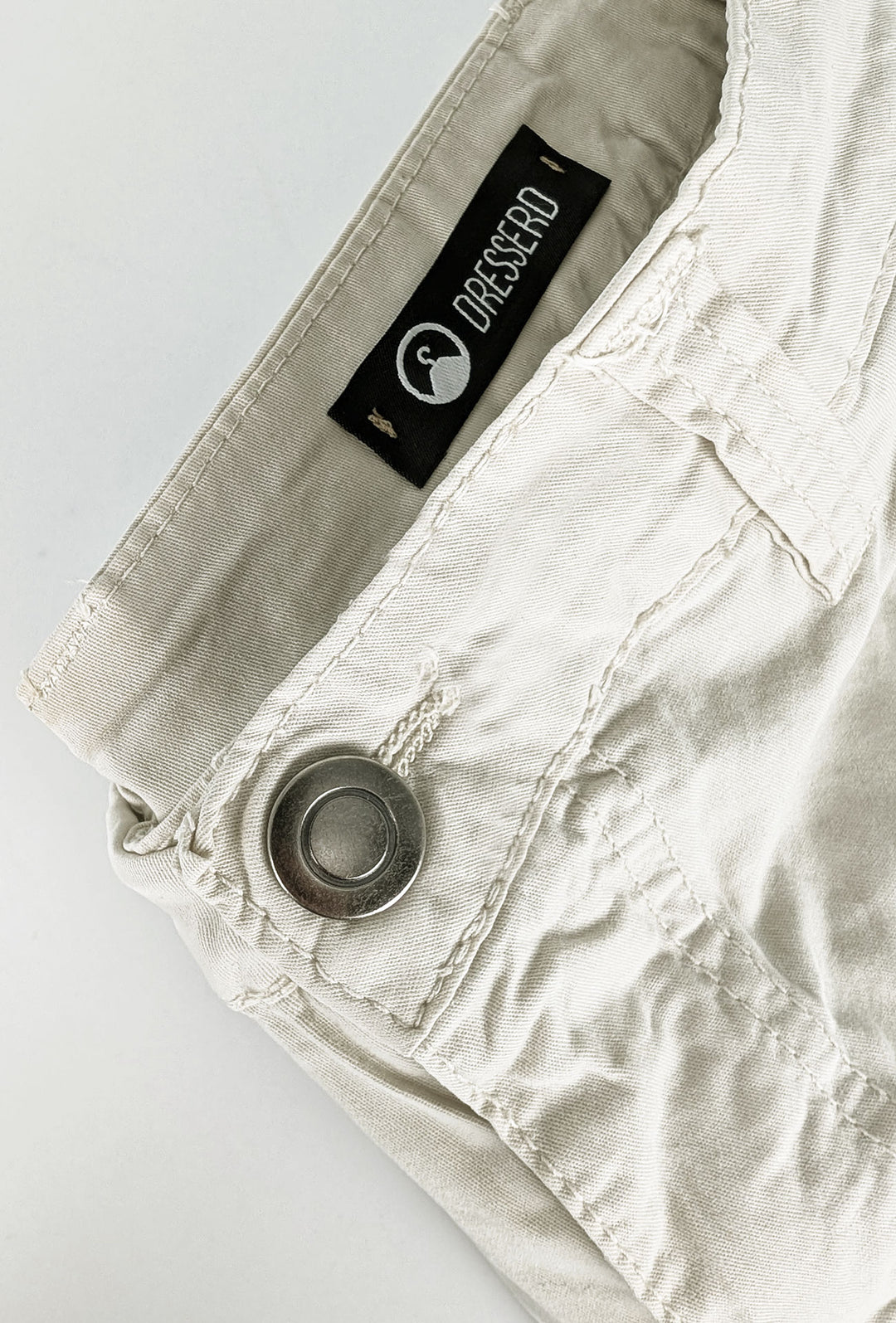 Bermuda Cargo uomo Pantaloncino Dresserd con tasconi laterali - GHIACCIO