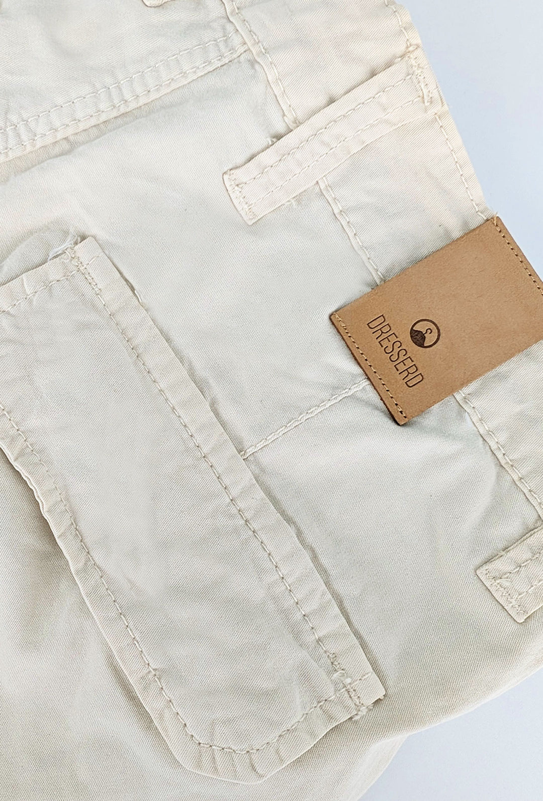Bermuda Cargo uomo Pantaloncino Dresserd con tasconi laterali - GHIACCIO