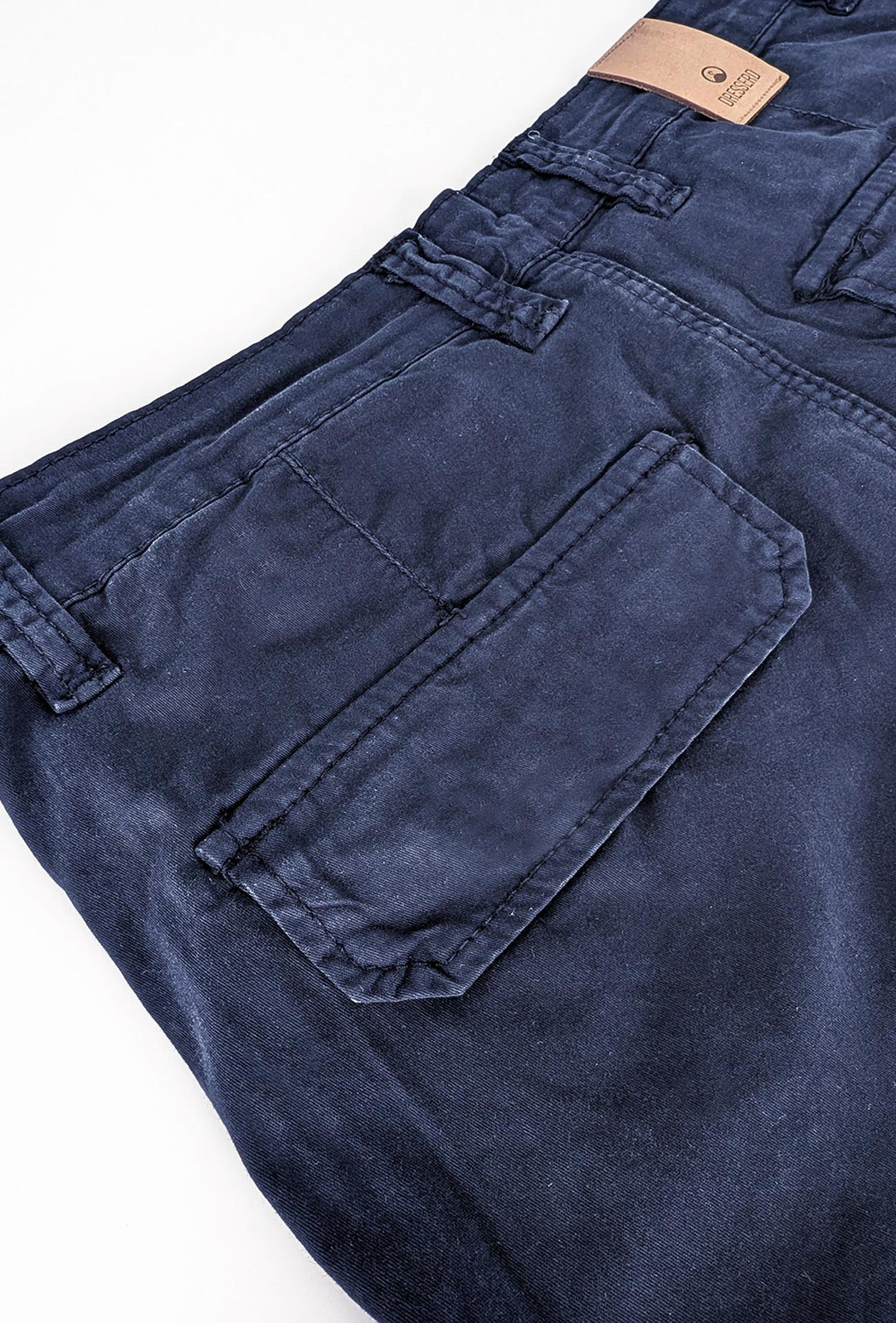 Bermuda Cargo uomo Pantaloncino Dresserd con tasconi laterali - BLU