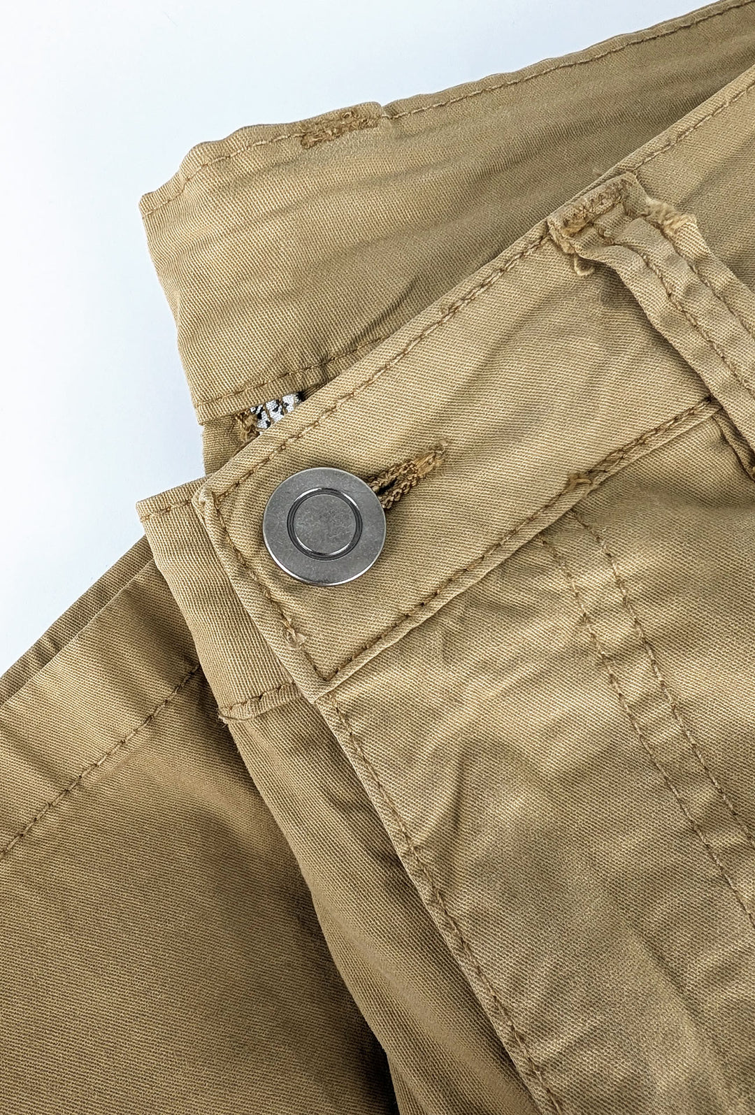 Bermuda Cargo uomo Pantaloncino Dresserd con tasconi laterali - CAMMELLO